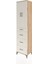 Hyperion Dolap 3 Raflı 4 Çekmeceli 2 Kapaklı 60X44X243 Çam-Aytaşı 3