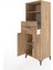 Hyperion Dolap 3 Raflı Tek Çekmeceli 2 Kapaklı 60X44X163 Çam-Çam 4