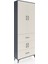 Arges Dolap 5 Raflı 2 Çekmeceli 4 Kapaklı 88X30X243 Antrasit-Aytaşı 2