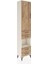 Arges Dolap 4 Raflı 4 Çekmeceli Tek Kapaklı 44X30X221 Aytaşı-Çam 2