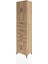 Hyperion Dolap 2 Raflı 4 Çekmeceli 4 Kapaklı 60X44X243 Çam-Çam 3