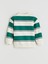 Yeni Sezon Bisiklet Yaka Çizgili Erkek Çocuk Sweatshirt 3