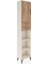 Arges Dolap 4 Raflı 2 Çekmeceli Tek Kapaklı 44X30X221 Aytaşı-Çam 2