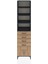 Hyperion Dolap 4 Raflı 4 Çekmeceli 2 Kapaklı 60X44X243 Antrasit-Çam 1