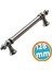 Mobilya Çekmece Mutfak Dolabı Dolap Kapak Kulpları Kulb Kulpu Antik Nikel Metal Kulp 128 mm 1