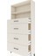 Arges Dolap 2 Raflı 4 Çekmeceli 88X30X182 Aytaşı-Aytaşı 5