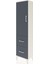 Arges Dolap 4 Raflı 2 Çekmeceli Tek Kapaklı 44X30X182 Aytaşı-Antrasit 3