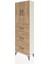 Arges Dolap 3 Raflı 3 Çekmeceli 2 Kapaklı 60X30X182 Aytaşı-Çam 3