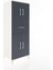 Hyperion Dolap 3 Raflı Tek Çekmeceli 4 Kapaklı 60X44X163 Aytaşı-Antrasit 2