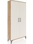 Arges Dolap 2 Kapaklı Tek Askılı 88X30X182 Çam-Aytaşı 2