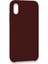 Bfs iPhone Xs Max Kılıf Lansman Legant Silikon - Bordo 3