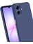 Bfs Samsung Galaxy A07 Nano Içi Kadife Silikon - Lacivert 2