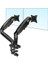 North Bayou F160 17-27'' Amortisörlü Çift Kol LCD - LED Monitör Tutucu Askı Aparatı 1