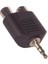 2rca Dişi-3.5 mm Stereo Erkek Çevirici Jack 1