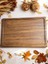 Tek Parça - Eksiz - Masif Steak Board - Oluklu Kesme Tahtası Büyük Boy 40 x 27,5 cm 1