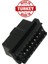 OBD2 MALE CONNECTOR - Red 5