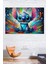 Lilo ve Stich Duvar Halısı Duvar Örtüsü Wall Tapestry 1