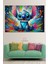 Lilo ve Stich Duvar Halısı Duvar Örtüsü Wall Tapestry 2