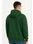 Erkek Ovarsize Kapüşonlu Swetshirt Kanguru Çepli Cıtcıtlı 3 Iplik Şardonlu Hoodie 2