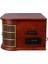 Magicvoice F38 Retro Vintage Pikap - CD - Kaset - Radyo - Bluetooth - Aux - USB Mp3 Çalar 3