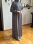 Füme Yandan Büzgülü Fitilli Örme Elbise 9922 4