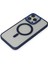 Bfs iPhone 14 Pro Kılıf Room Magneticsafe Silikon - Lacivert 4