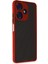 Bfs Infinix Hot 30 4g Kılıf Montreal Silikon Kapak - Kırmızı 2
