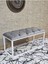 Beyaz Boyalı Diktörtgen 100 cm x 40 cm Oturak Puf - Bench - Makyaj Oturağı - Oturak Gri Renk 100 x 40 Boyut/ebat 1