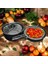 Emaye Kızartma Tencere ve Tavası 2'li Set 26 cm Wok Tava ve 24 cm Kızartma Tenceresi 2