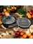 Emaye Kızartma Tencere ve Tavası 2'li Set 26 cm Wok Tava ve 24 cm Kızartma Tenceresi 3