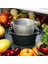 Emaye Kızartma Tencere ve Tavası 2'li Set 26 cm Wok Tava ve 24 cm Kızartma Tenceresi 4