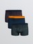 Yeni Sezon Standart Kalıp Pamuklu Esnek Erkek Boxer 3'lü 1