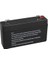 Orbus ORB-613 6 Volt 1.3 Amper Bakımsız Kuru Akü (98X25X52MM) 2