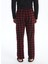 Yeni Sezon Standart Kalıp Ekose Polar Pijama Alt 4
