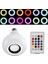 Ledx Al-Spkr Kumandalı Bluetooth Hoparlör Ampul 500 Lümen Rgb Ledli E27 Lamba 2