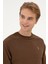 Erkek Kahverengi Sweatshirt 50313752-VR029 2
