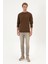 Erkek Kahverengi Sweatshirt 50313752-VR029 4