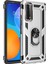 Bfs Huawei P Smart 2021 Kılıf Sofya Yüzüklü Silikon Kapak - Gümüş 1