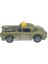 Çek Bırak Metal Küçük Arabalar 8 cm - SH40031 - Haki Taxi 2