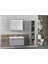 Winter 85CM Antrasit Banyo Dolabı (Ayna+Lavabo+Alt Dolap) 3