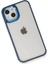 Bfs iPhone 14 Plus Kılıf Dora Kapak - Mavi 4