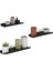 Metfu Metal Duvar Rafı Seti – Yüzen Raf 3’lü Set, Dekoratif, Dayanıklı, Kolay Montajlı, Mutfak, Salon, Banyo, Yatak Odası Için Uygun 3