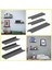 Metfu Metal Duvar Rafı Seti – Yüzen Raf 3’lü Set, Dekoratif, Dayanıklı, Kolay Montajlı, Mutfak, Salon, Banyo, Yatak Odası Için Uygun 4