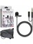 Powermaster JH-043-A Cep Telefonu Için 3.5 mm Jack Girişli Youtuber Yaka Mikrofonu 3