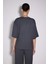 Yırtmaçlı Loose Fit Modal T-Shirt 2
