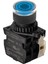 S2PR-P3BABLM ,KONTAK-1A1K MAVI-220V Yaylı M22 Buton 1