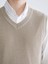 Yeni Sezon Standart Kalıp V Yaka Erkek Triko Süveter 3