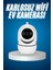 Mini Ip Kamera Hareketli Güvenlik Kamerası Kablosuz Wifi Kamera Mikrofonlu 2