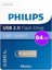 Philips FM64FD160B/00 64GB Moon Klasik Gümüş USB 2.0 Metal Flash Bellek 1