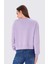 Nakışlı Organik Pamuklu Crop Sweatshirt 2